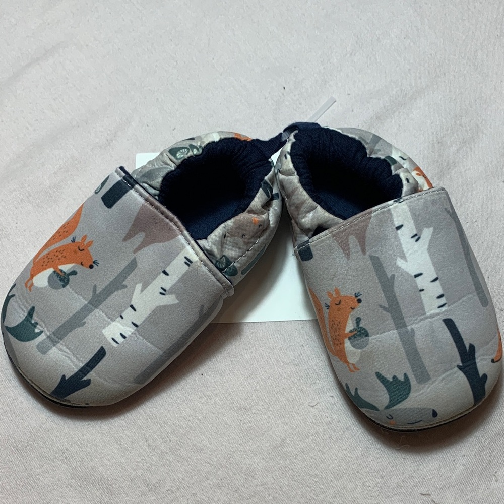 Kids Woodland Animal Slippers